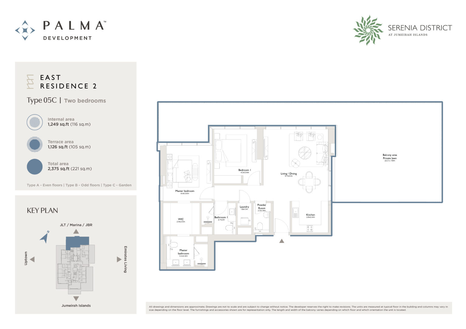 East Residence T2 - Podium Floor - Type05C