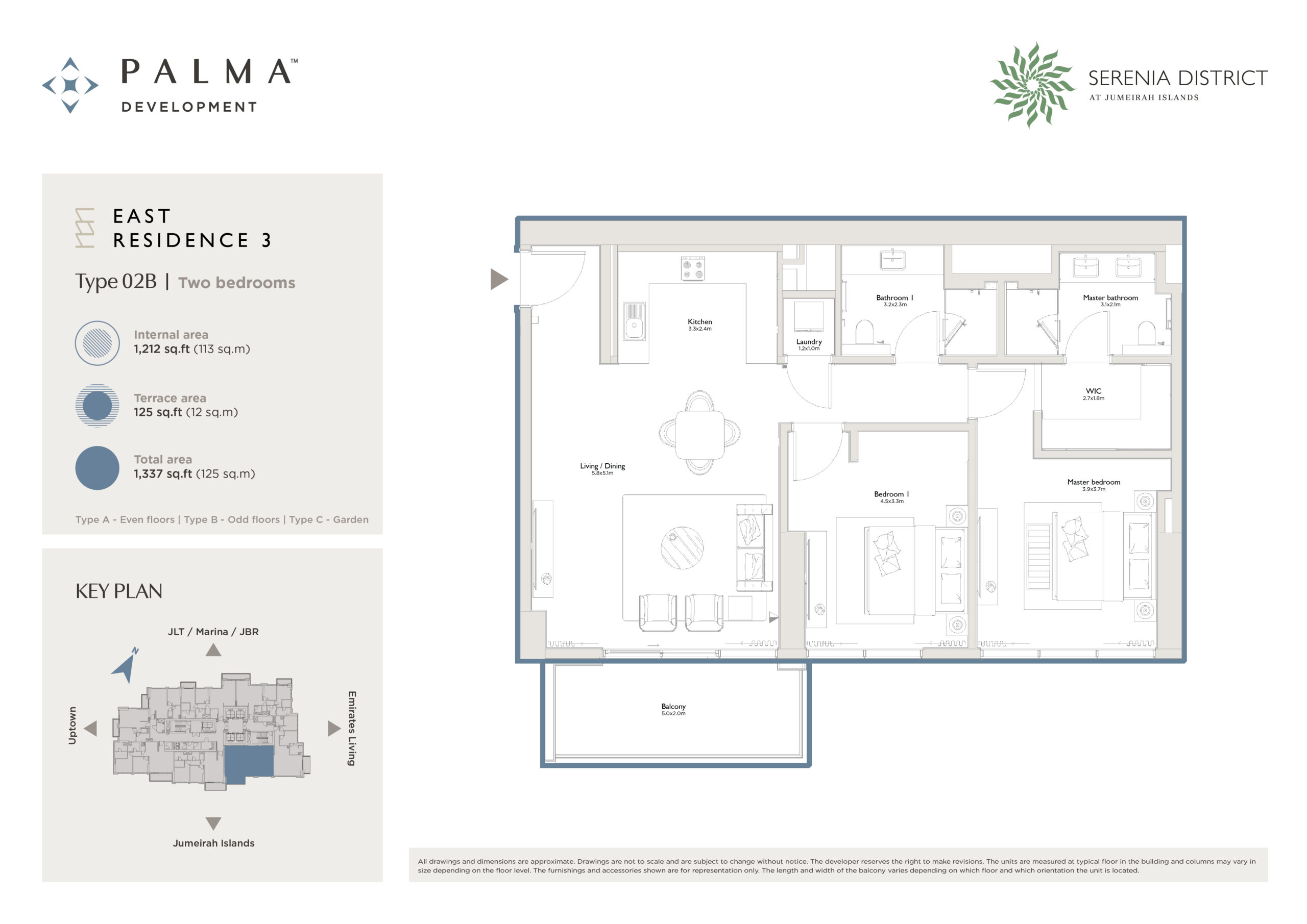 East Residence T3 - Odd Floor - Type02B